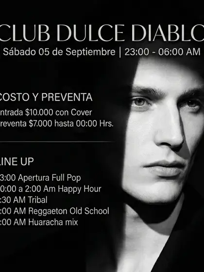 Afiche Cruising Bar del 5 de septiembre